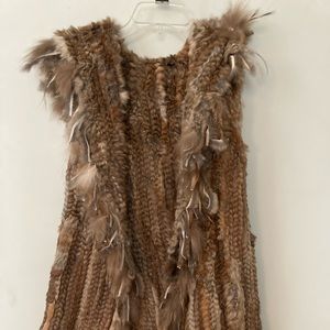 Faux fur jacket